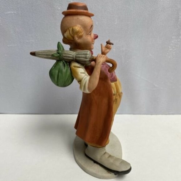 Arnart Imports NY, N.Y. Hobo clown with cigar & umbrella - Picture 8 of 12